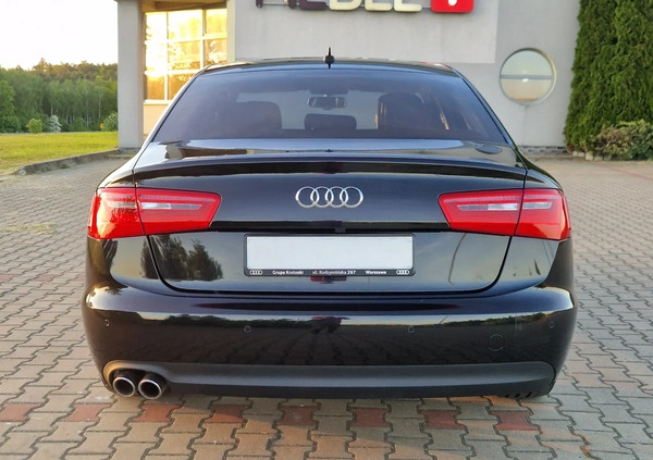 Audi A6 cena 59999 przebieg: 180000, rok produkcji 2013 z Mława małe 191